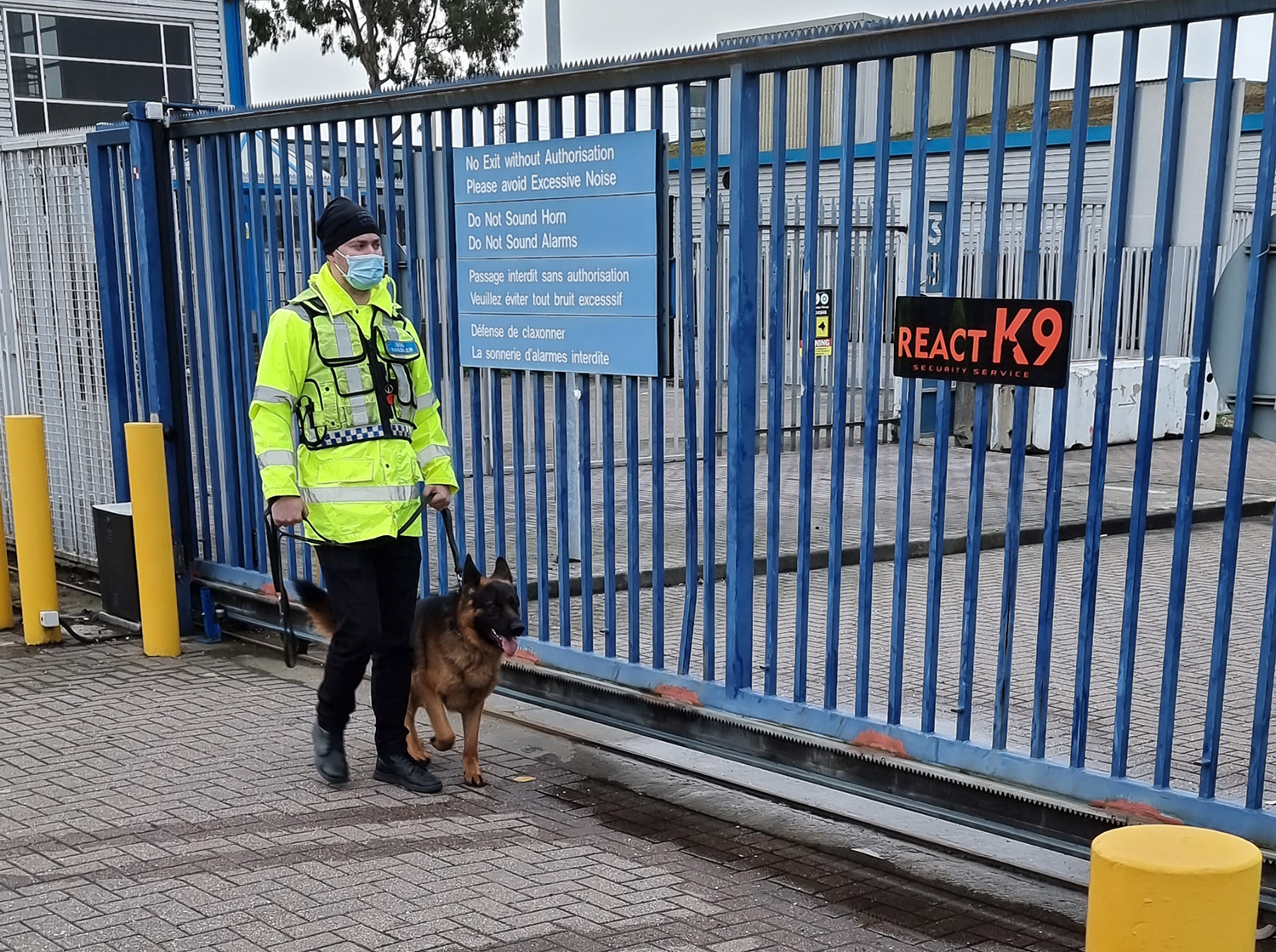 React K9 Security Patrol